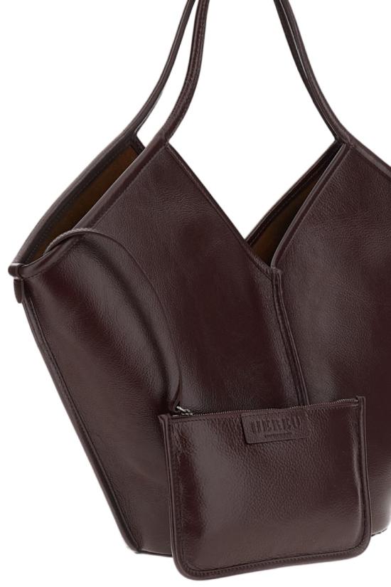 26FW 헤레우 토트백 CALDWBA26BURGUNDY Brown - HEREU
