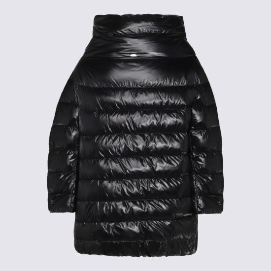 26FW 에르노 아민타 케이프 PI0043DIC12017Z9300 Black - HERNO