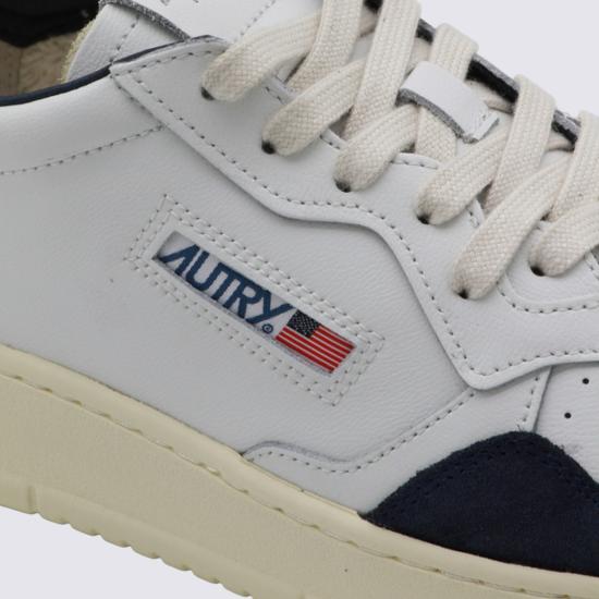 26FW 오트리 메달리스트 로우 스니커즈 AULMFT22 White - AUTRY