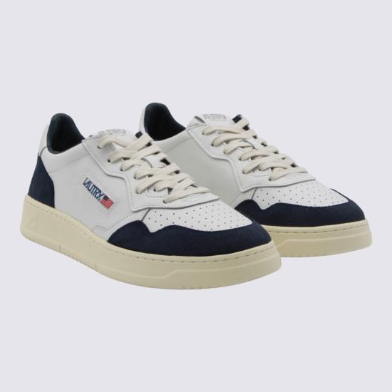 26FW 오트리 메달리스트 로우 스니커즈 AULMFT22 White - AUTRY