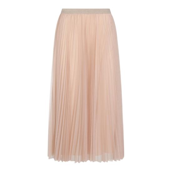 26FW 파비아나 필리피 롱 스커트 GND216F426M2640164 Neutrals