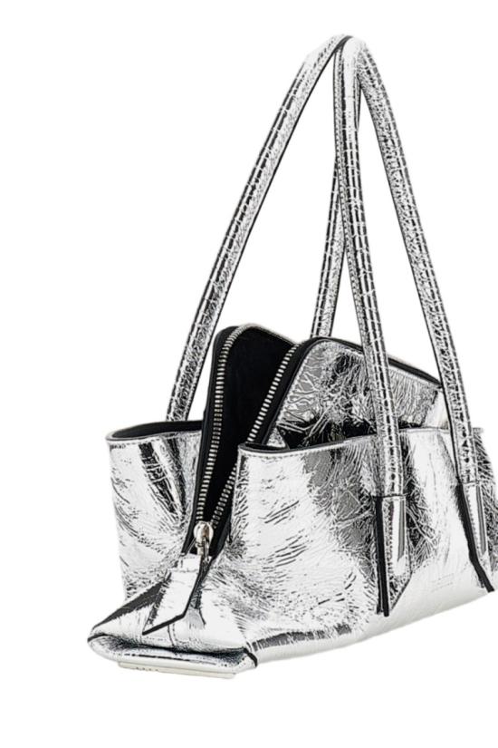 26FW 디 아티코 숄더백 250WAH00058LBT070AA002 Silver - THE ATTICO