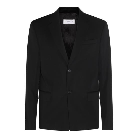  오프화이트 수트 자켓 OMEN063F23FAB0011010 Black