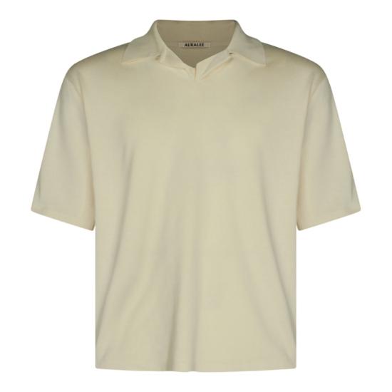26SS 오라리 폴로 티셔츠 A26SP02SJIVORY Neutrals