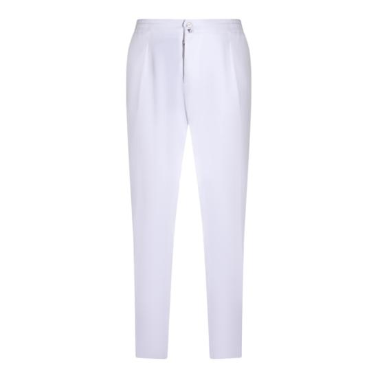 26SS 키톤 스트레이트 팬츠 UP1LACK0606H02 White