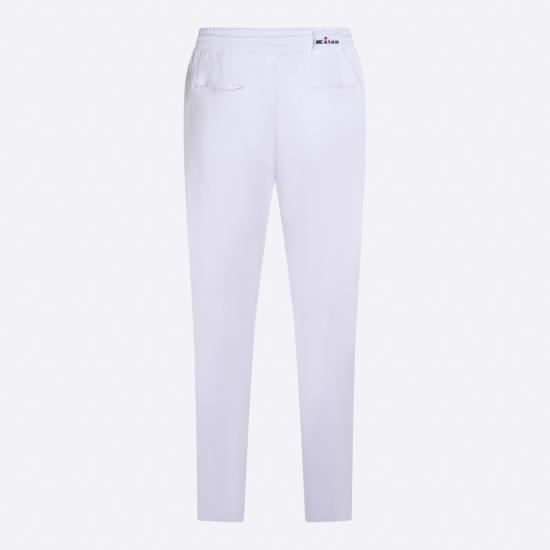 26SS 키톤 스트레이트 팬츠 UP1LACK0606H02 White - KITON