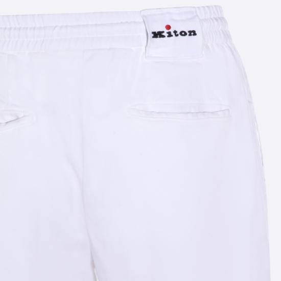 26SS 키톤 스트레이트 팬츠 UP1LACK0606H02 White - KITON