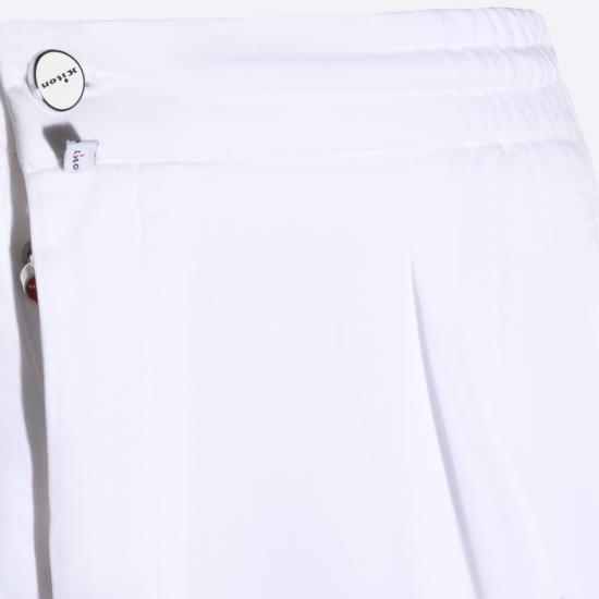 26SS 키톤 스트레이트 팬츠 UP1LACK0606H02 White - KITON
