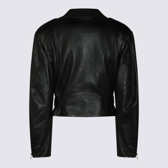 26SS 생로랑 바이커 자켓 865220YCQT21000 Black - SAINT LAURENT