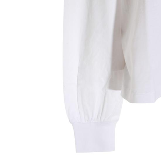 26FW 가니 긴팔 티셔츠 A1050241151 White - GANNI