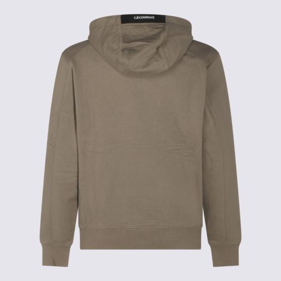 26FW 씨피 컴퍼니 후드 티셔츠 21CMSS714A005086W356 Grey - C.P. COMPANY