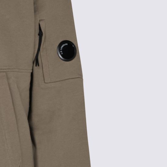 26FW 씨피 컴퍼니 후드 티셔츠 21CMSS714A005086W356 Grey - C.P. COMPANY
