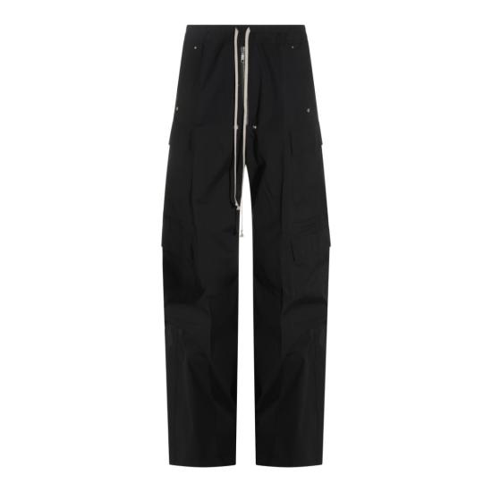26FW 릭 오웬스 스트레이트 팬츠 RU02F4339TE09 Black
