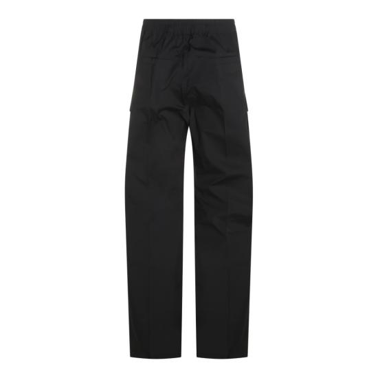 26FW 릭 오웬스 스트레이트 팬츠 RU02F4339TE09 Black - RICK OWENS