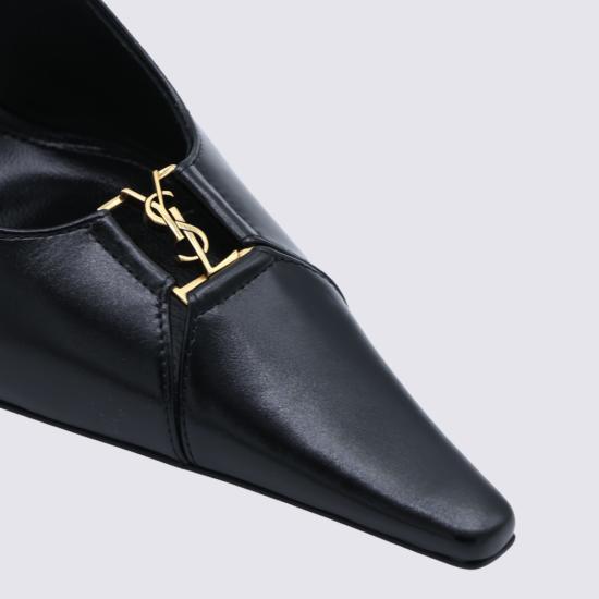 26FW 생로랑 베이비론 브레테유 슬링백 펌프스 806685AAEHI1000 Black - SAINT LAURENT