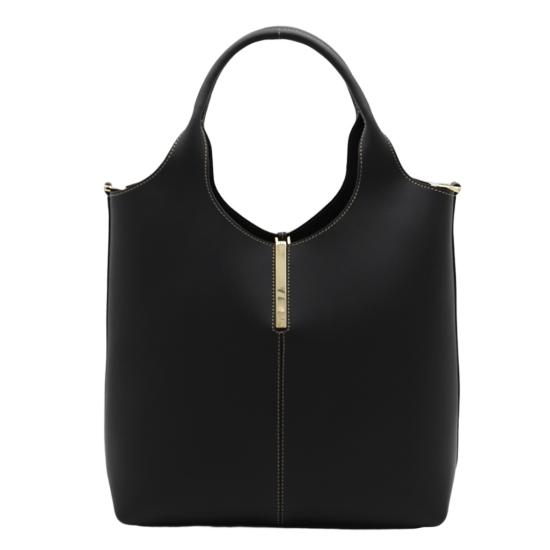 26FW 토즈 스몰 쇼핑백 XBWEBRF0200UBLB999 Black
