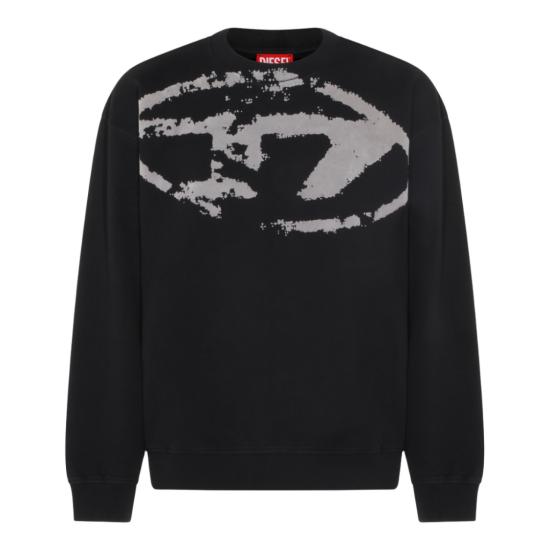 26FW 디젤 S 박스트 N5 스웨트셔츠 A130510DMBU9XX Black