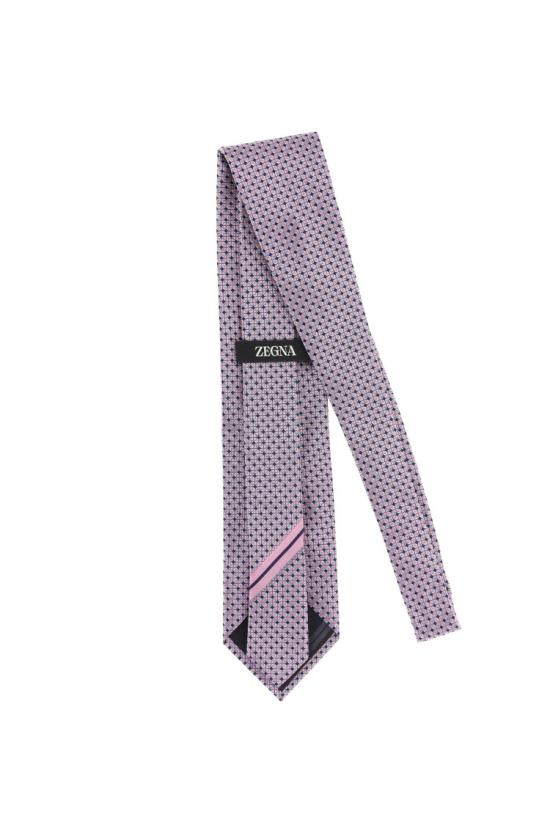26SS 에르메네질도제냐 넥타이 Z3C81TA3 1P8PI1 Grey - ERMENEGILDO ZEGNA