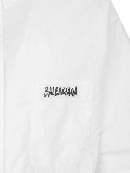 26SS 발렌시아가 반팔 셔츠 857810MTRM289000 White - BALENCIAGA