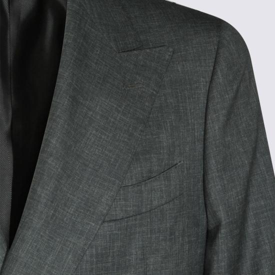 26SS 카날리 수트 세트 E1548651AX05530111 Grey - CANALI