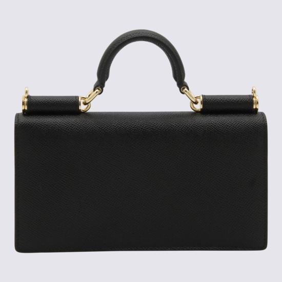 26FW 돌체앤가바나 Dauphine-print calfskin 미니백 BI3280A100180999 Black - DOLCE & GABBANA