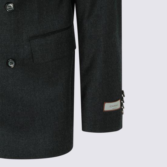 26FW 카날리 수트 세트 1548621AR03472111 Black - CANALI