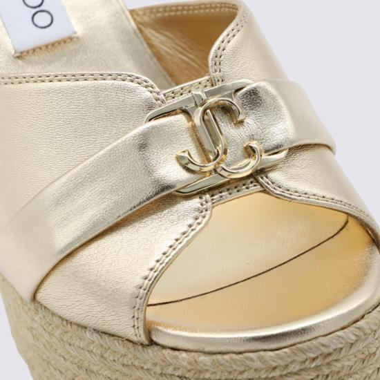 26FW 지미추 뮬/슬리퍼 LEDAWEDGE100MJH000769 Neutrals - JIMMY CHOO