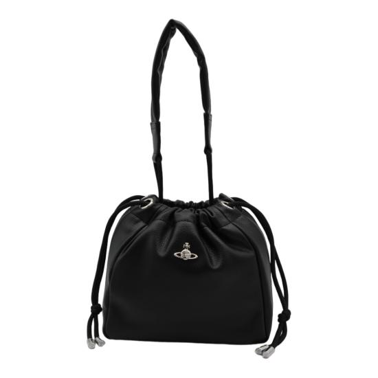 26FW 비비안웨스트우드 토트백 4C03000CUS000DN403 Black