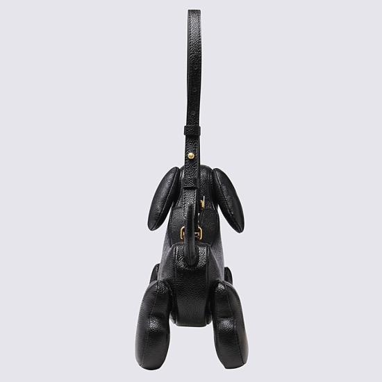 26FW 톰브라운 페블 그레인 헥터 바게트백 FAP341A00198001 Black - THOM BROWNE