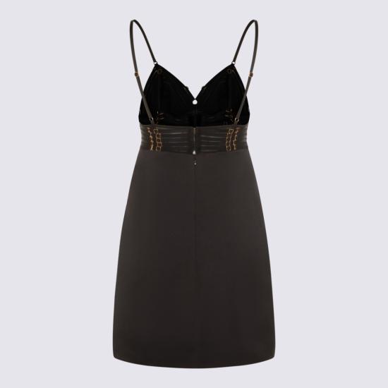 26SS 엘리자베타프랜치 숏 원피스 AB95062E2110 Black - ELISABETTA FRANCHI