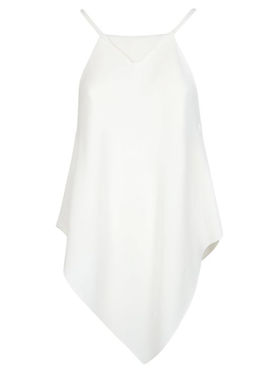 26SS 발렌시아가 민소매 티셔츠 872352WTUT149002 White