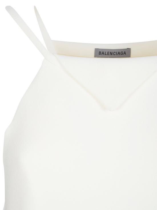 26SS 발렌시아가 민소매 티셔츠 872352WTUT149002 White - BALENCIAGA