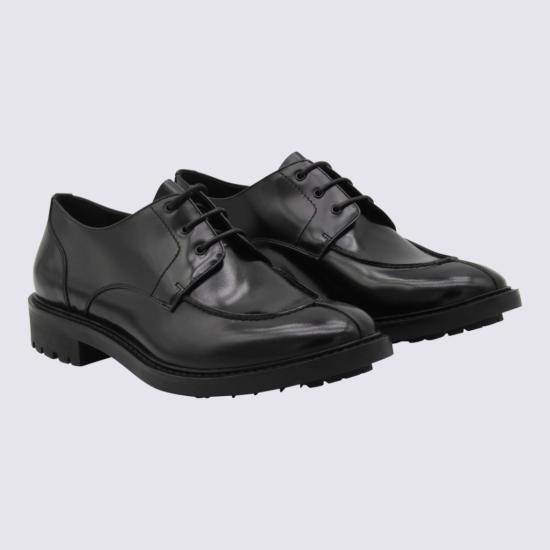 25FW 생로랑 리노 더비 838195AAEHH1000 Black - SAINT LAURENT