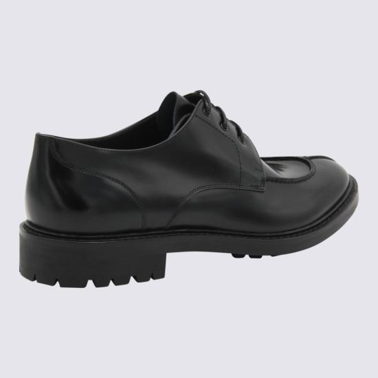 25FW 생로랑 리노 더비 838195AAEHH1000 Black - SAINT LAURENT