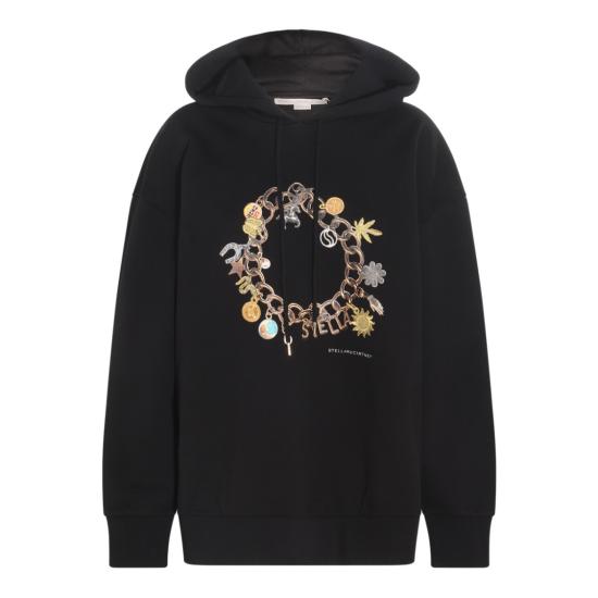  스텔라 맥카트니 후드 티셔츠 6J01573SPX801000 Black