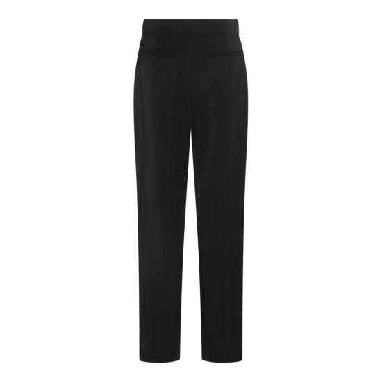  랑방 수트 팬츠 RWTR0010571110 Black - LANVIN