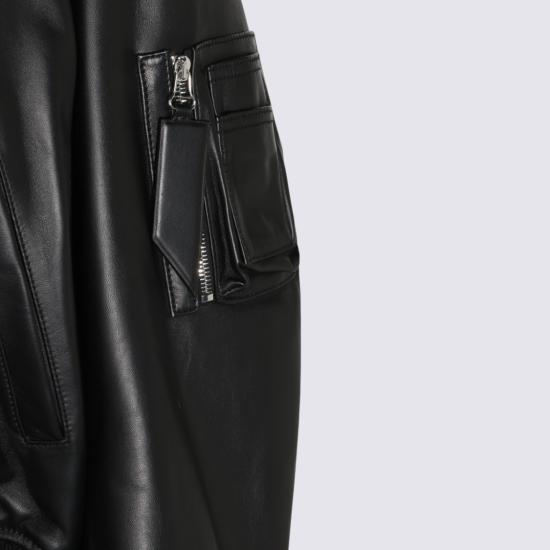 26FW 디 아티코 자켓 261WCB00004LBT128AA100 Black - THE ATTICO