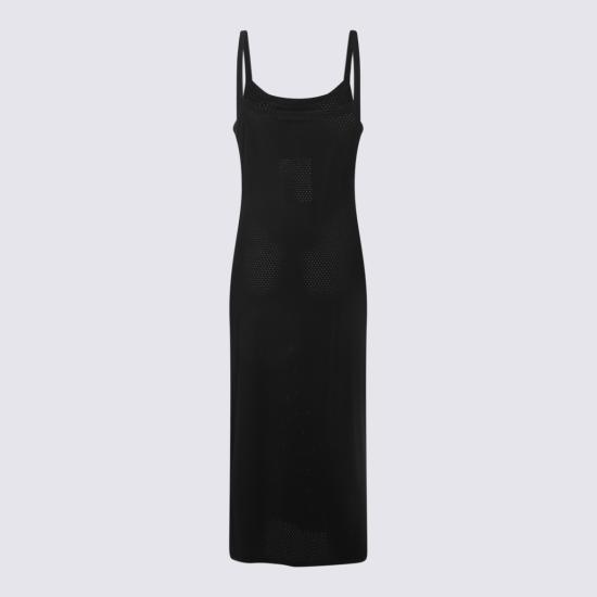25SS 알렉산더 왕 미디 원피스 4KC2256043001 Black - ALEXANDER WANG