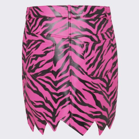  모스키노 숏 스커트 37976070A1209 Pink - MOSCHINO