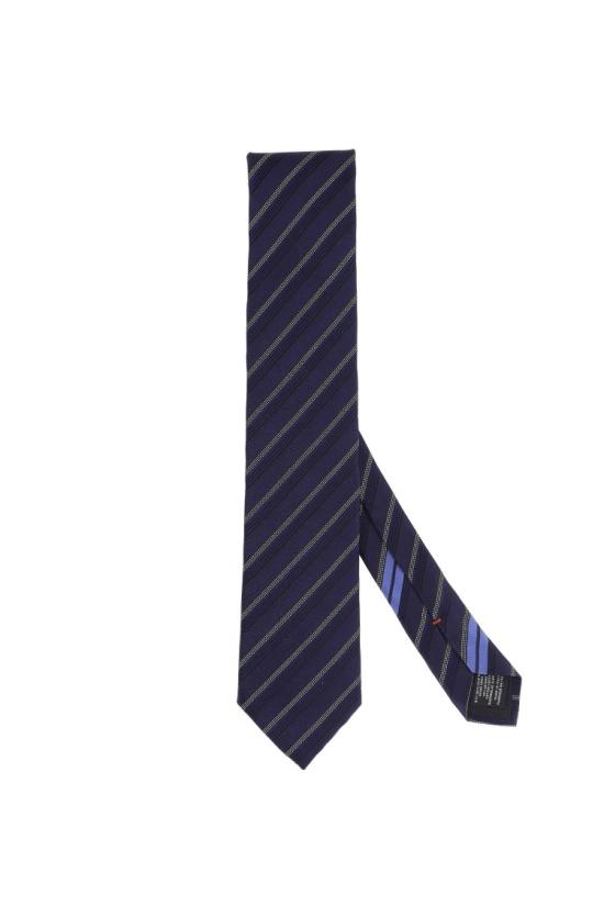 26SS 에르메네질도제냐 넥타이 Z3C46TA3 1P8BL1 Black