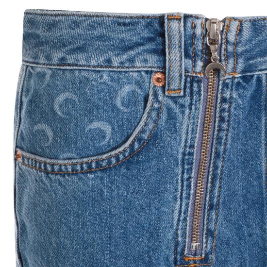 26SS 마린세르 데님 스커트 WSK135ACDEN0002BL05 Blue - MARINE SERRE