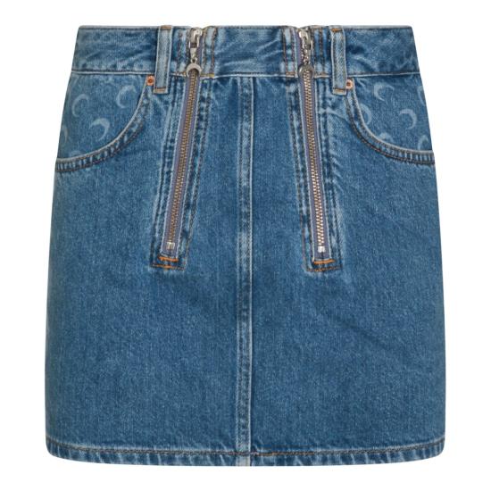 26SS 마린세르 데님 스커트 WSK135ACDEN0002BL05 Blue