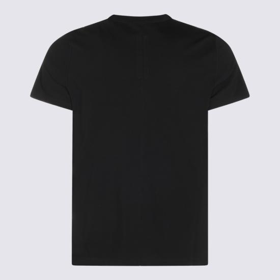 26FW 릭 오웬스 반팔 티셔츠 RU02F4265JA09 Black - RICK OWENS