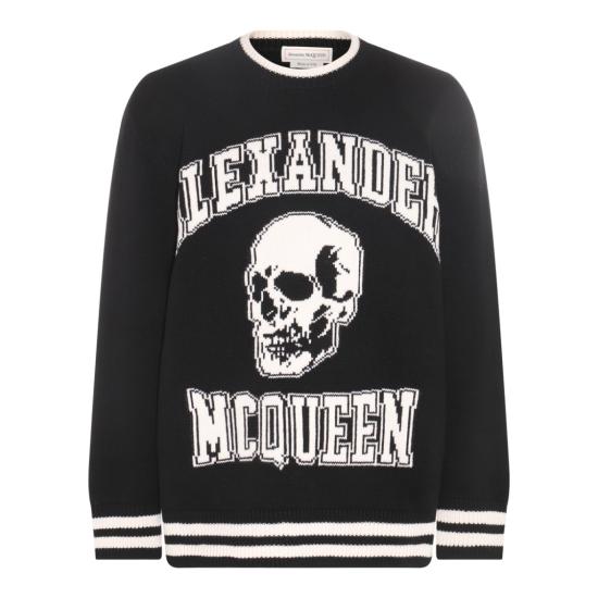  알렉산더 맥퀸 니트웨어 760760Q1XII1011 Black - ALEXANDER MCQUEEN
