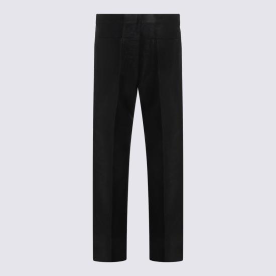 26FW 릭 오웬스 데님 팬츠 RU02F4333MOR09 Black - RICK OWENS