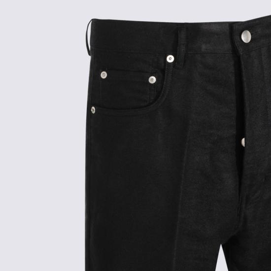 26FW 릭 오웬스 데님 팬츠 RU02F4333MOR09 Black - RICK OWENS