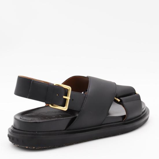 26FW 마르니 샌들 FBMS015701P361400N99 Black - MARNI