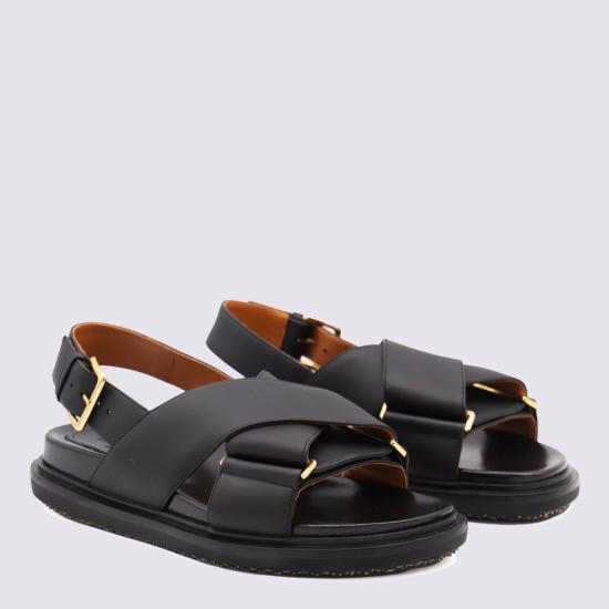 26FW 마르니 샌들 FBMS015701P361400N99 Black - MARNI