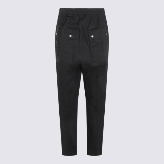 26FW 릭 오웬스 트레이닝/조거 팬츠 RU02F4361TE09 Black - RICK OWENS
