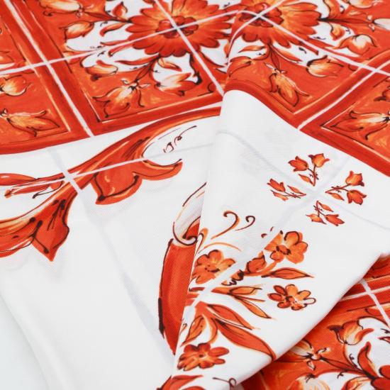26FW 돌체앤가바나 머플러/스카프 FN090RGDDU6IX3TN Orange - DOLCE & GABBANA